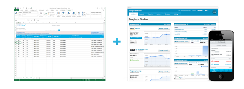 DataDear app connects to Xero