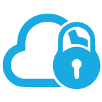 Your data is secure padlock